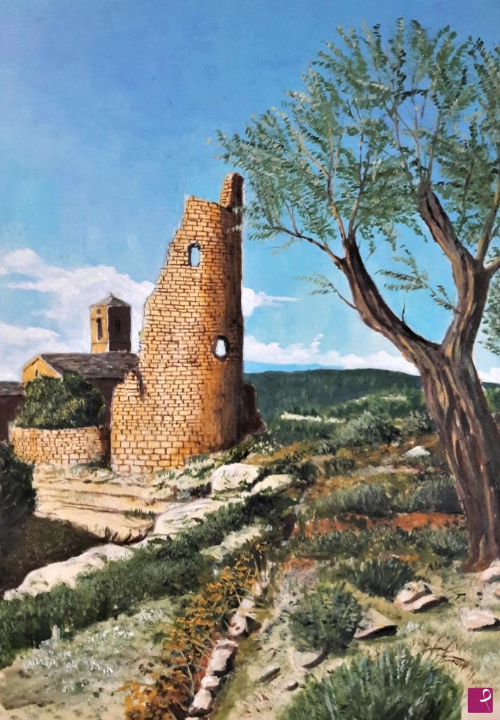 quadri in vendita online - Il castello di Perrarua 