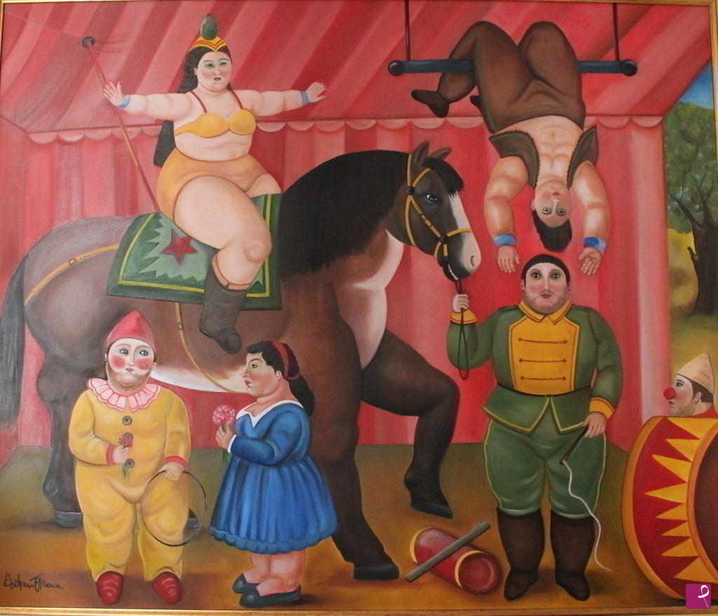 quadri in vendita online - Il Circo - Botero