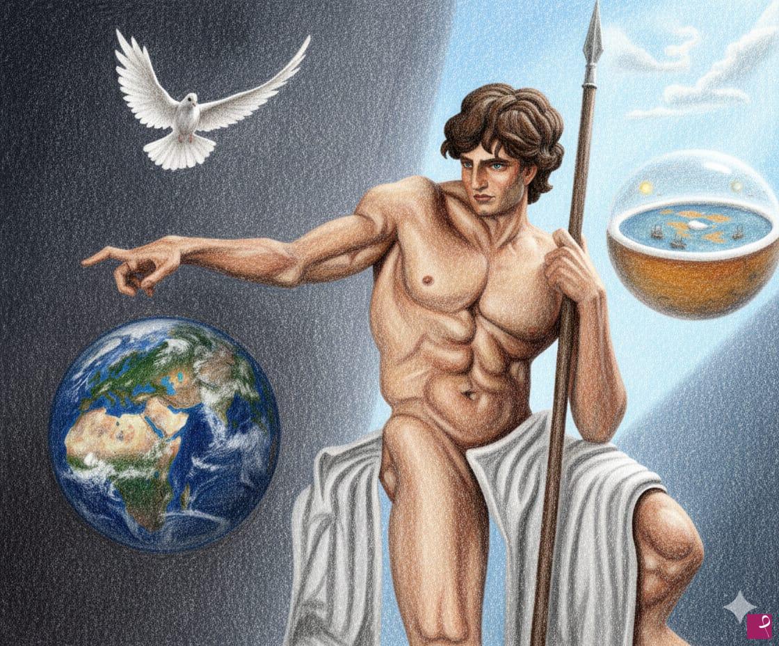 quadri in vendita online - Il Custode della Terra 
