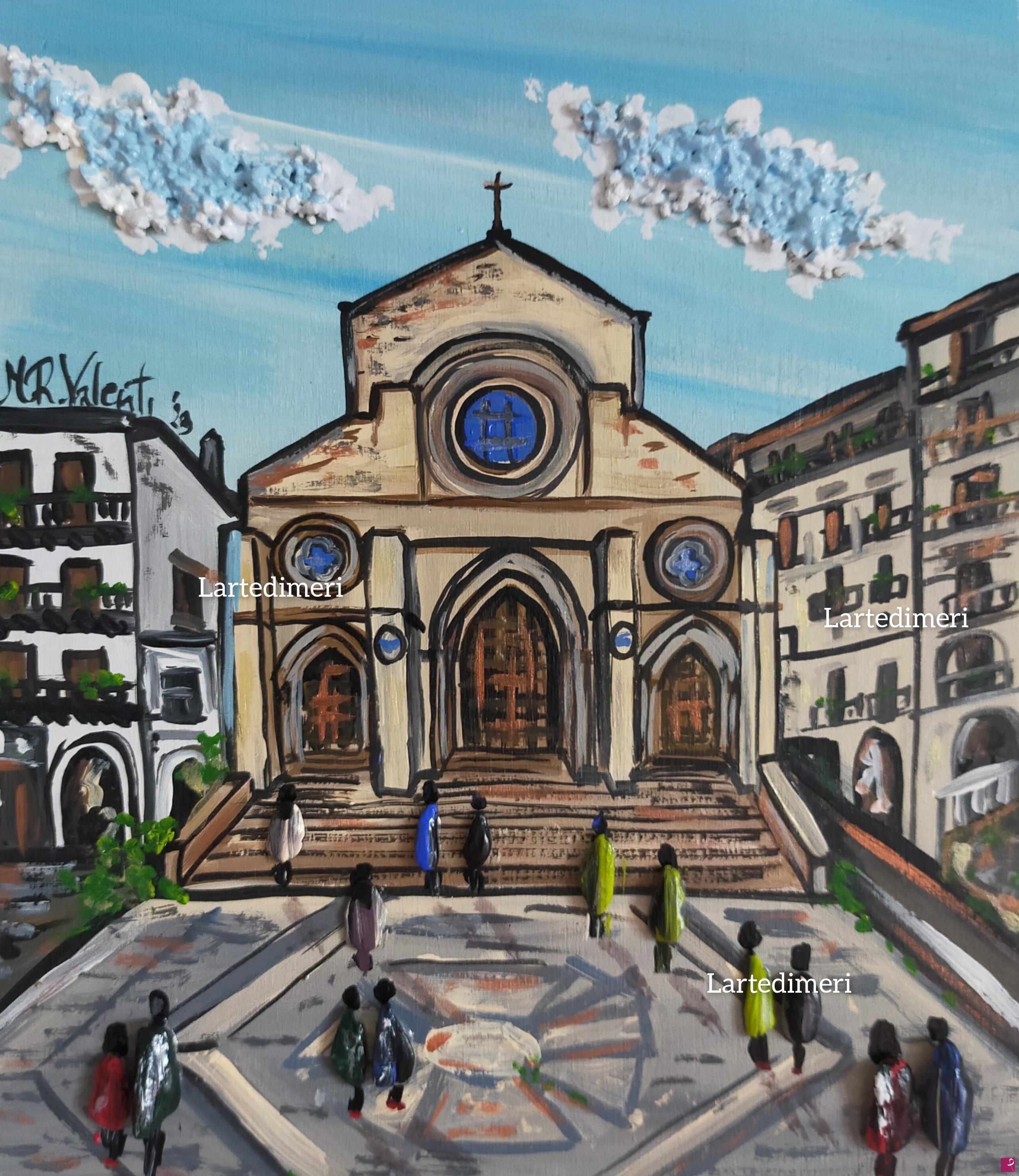 quadri in vendita online - Il Duomo di Cosenza 