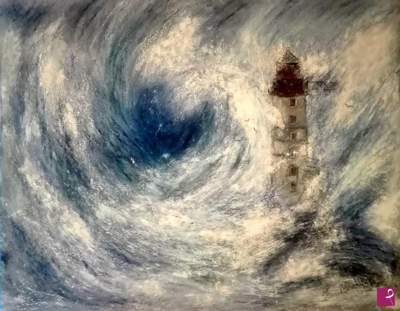 quadri in vendita online - "Il Faro dismesso"