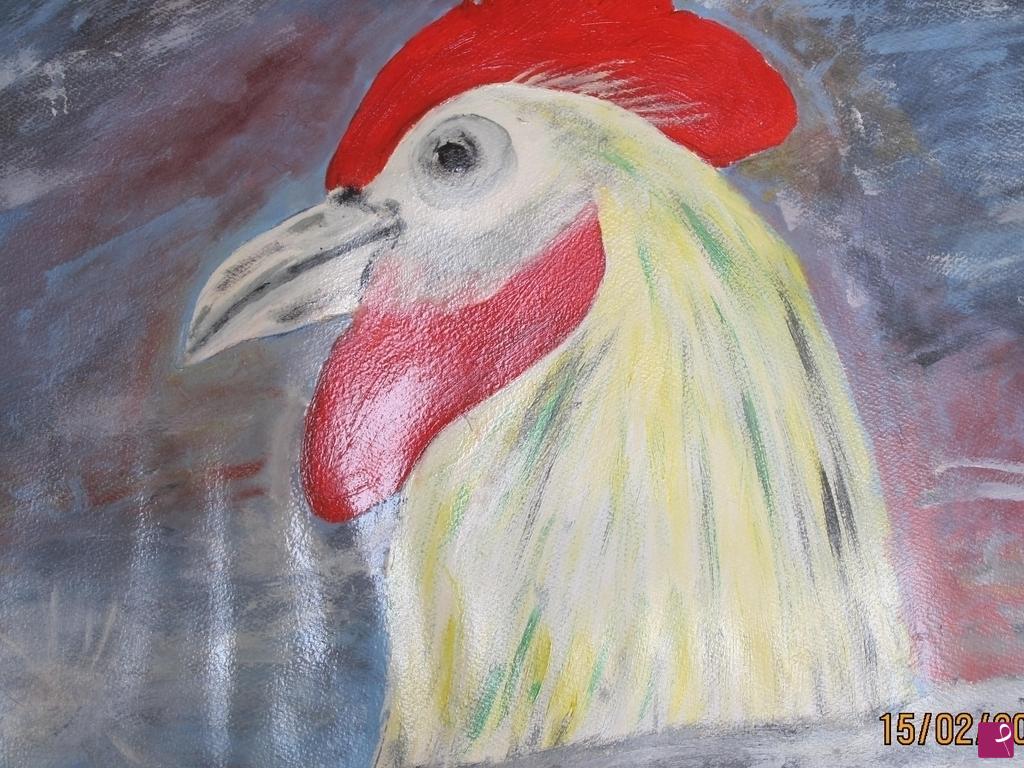 quadri in vendita online - Il gallo