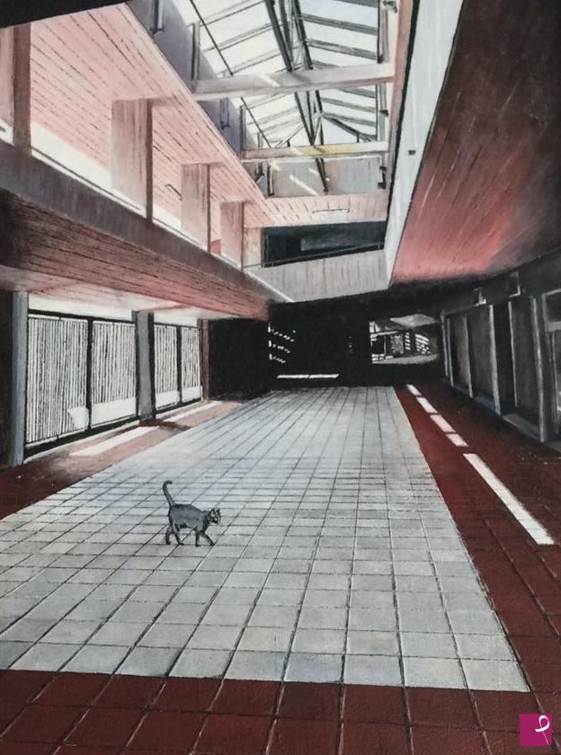 quadri in vendita online - Il gatto