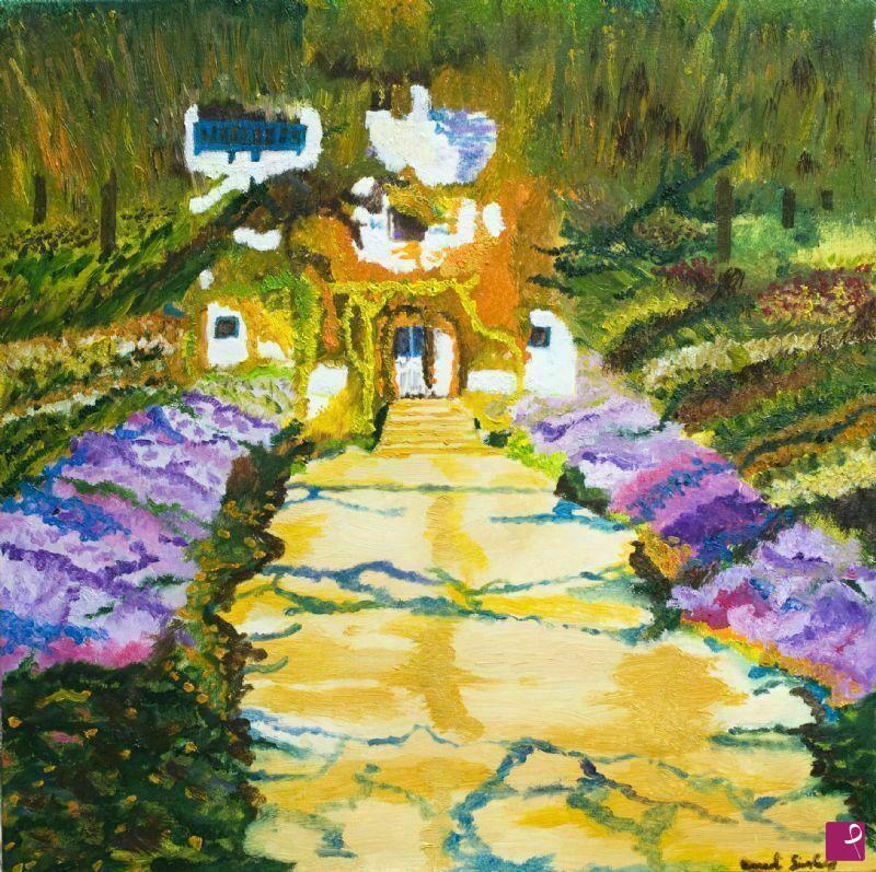 quadri in vendita online - Il giardino di Giverny