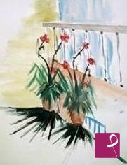 quadri in vendita online - Il mio balcone