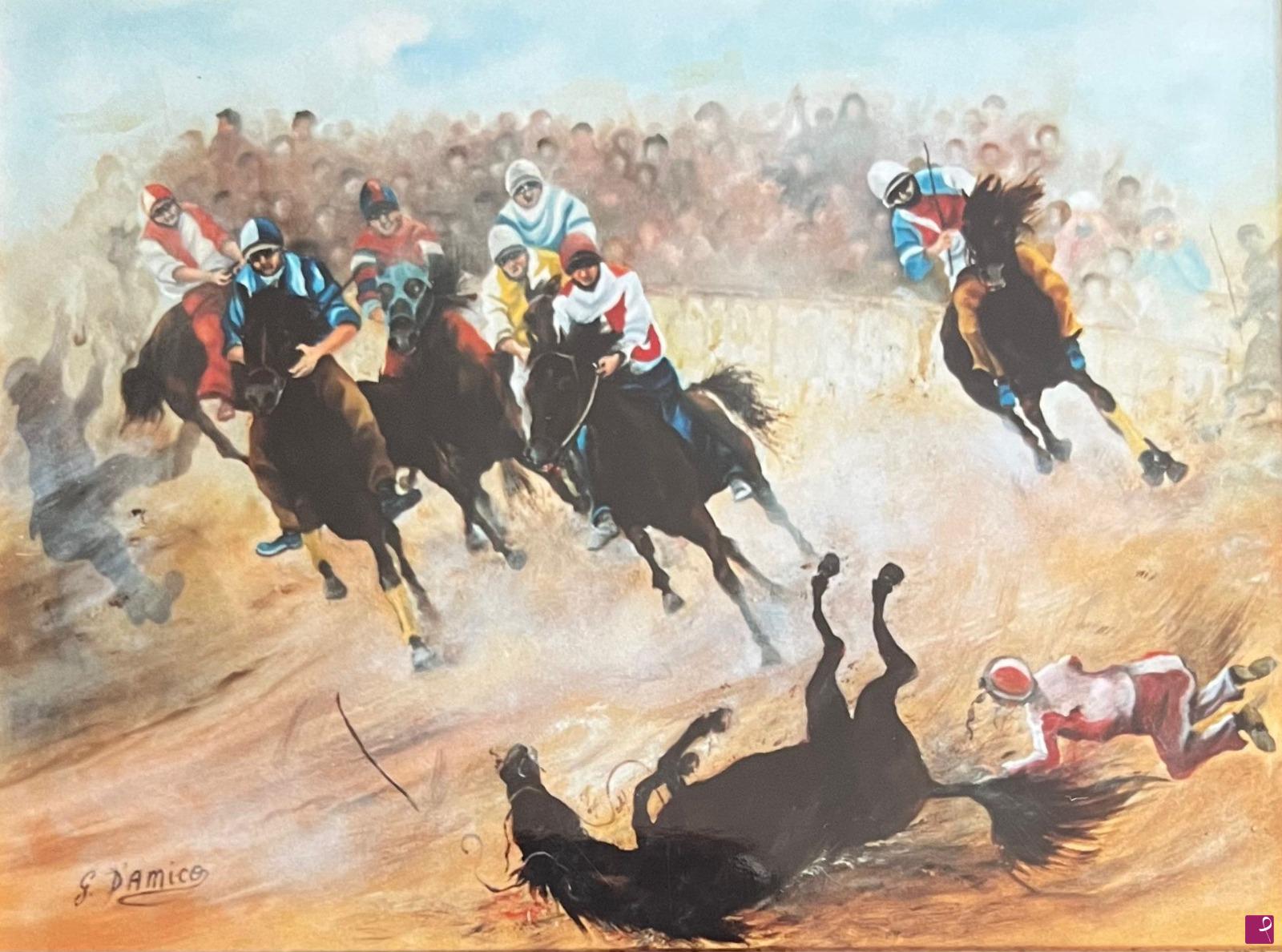 quadri in vendita online - "Il palio di Siena"
