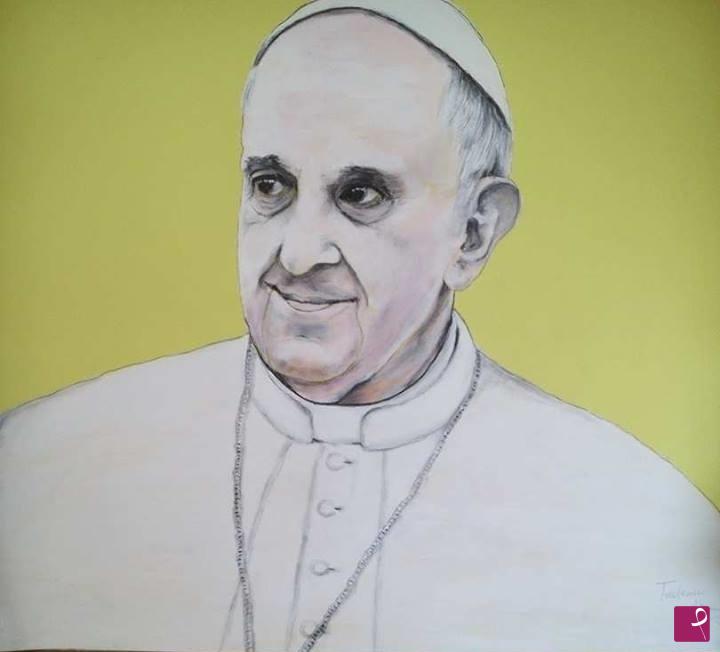 quadri in vendita online - Il papa
