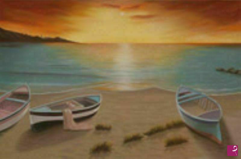 quadri in vendita online - Il tramonto