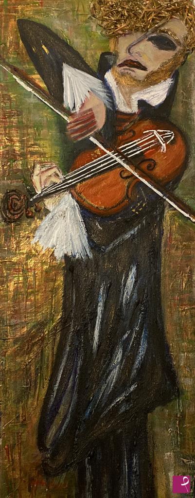 quadri in vendita online - Il violinista 