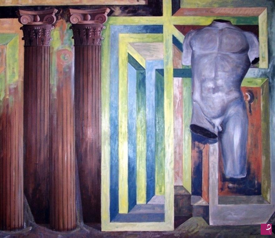 quadri in vendita online - Illusioni all'Orsa Maggiore - Lecco 1996