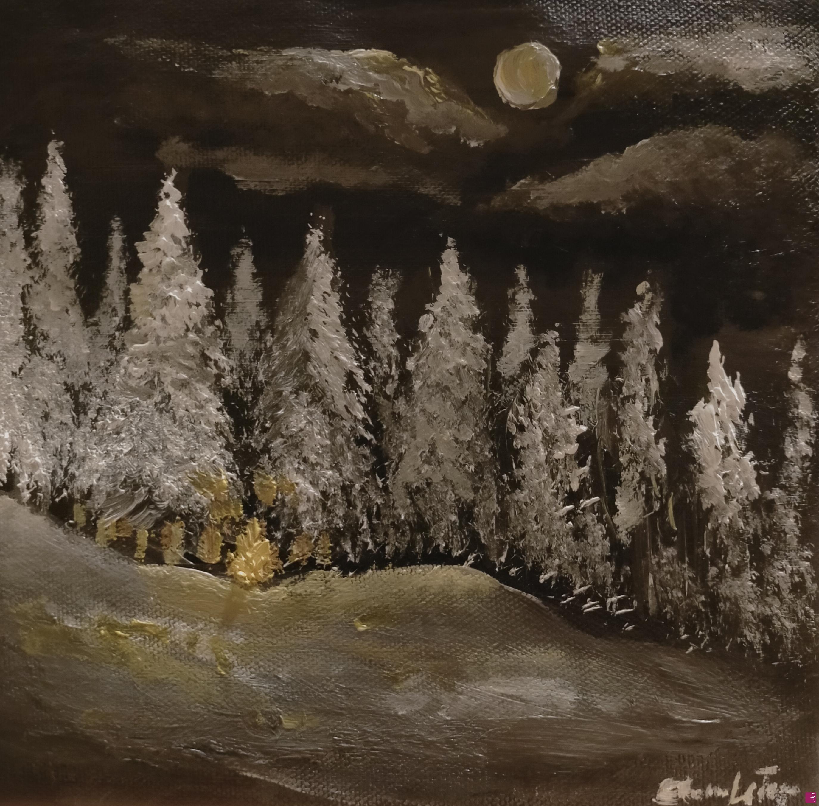 quadri in vendita online - Imbolc night 