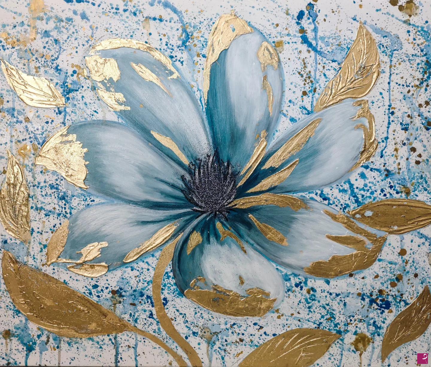 quadri in vendita online - Imperfect Lotus
