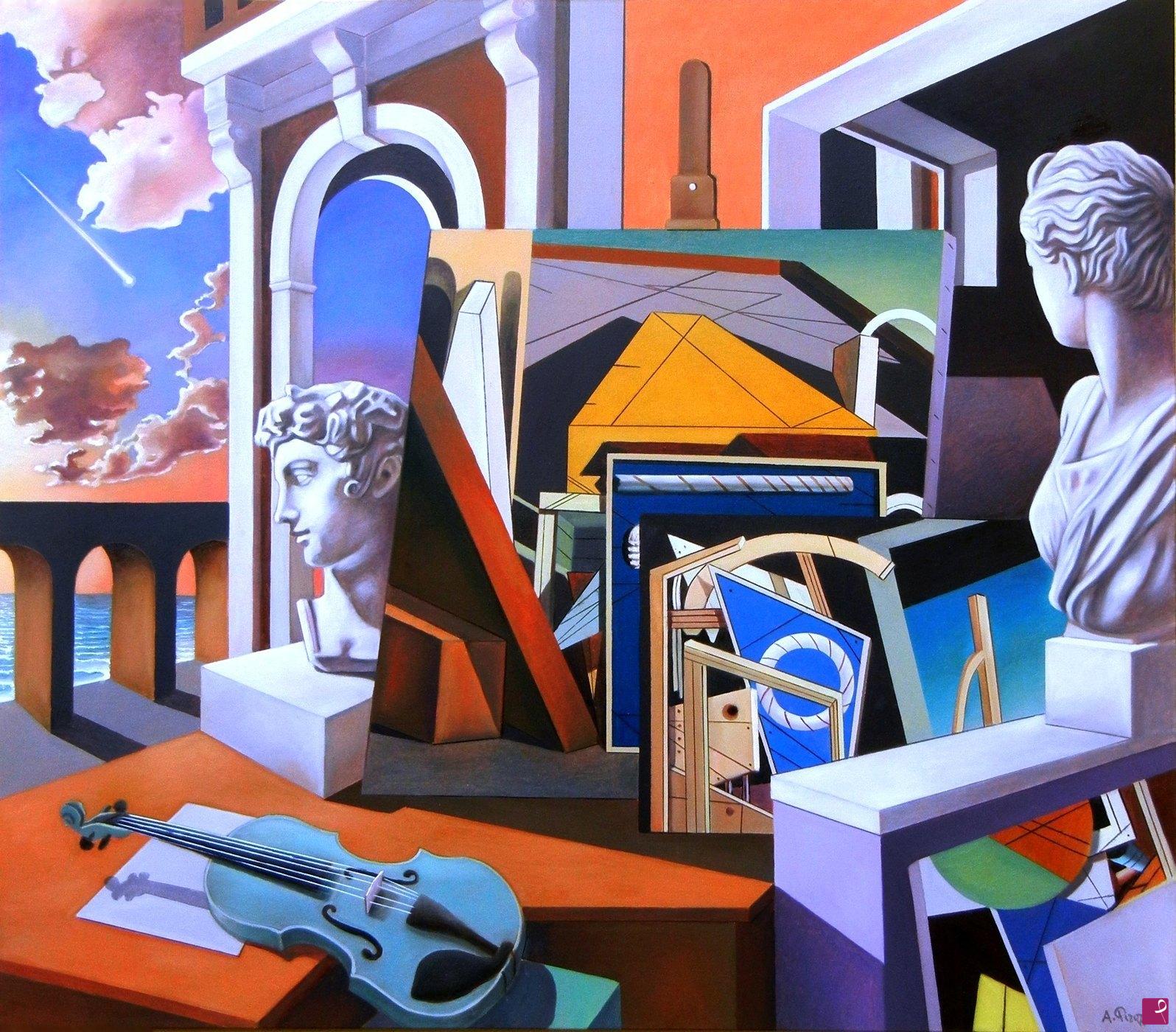 quadri in vendita online - Impressioni metafisiche 3°versione
