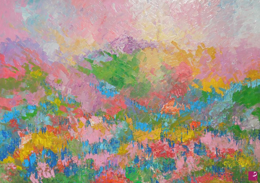 quadri in vendita online - Impressionist Tuscan hills  - 389
