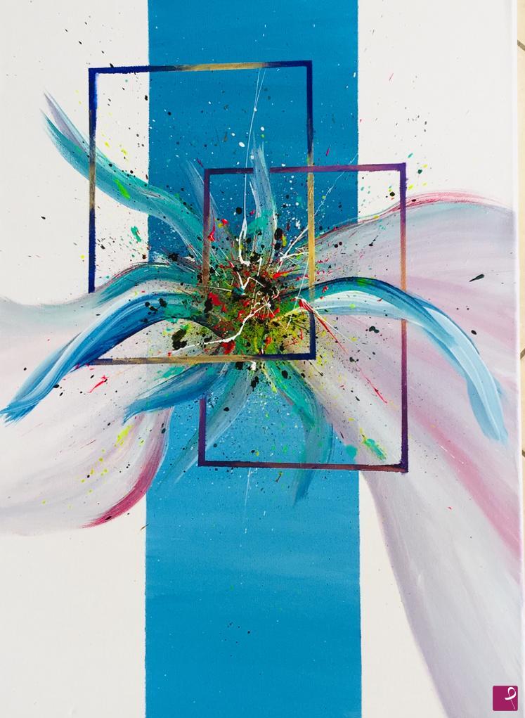 quadri in vendita online - In Blue