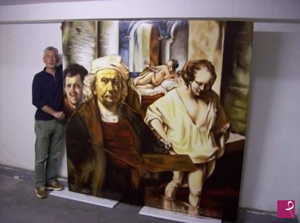 quadri in vendita online - Insieme di Rembrandt