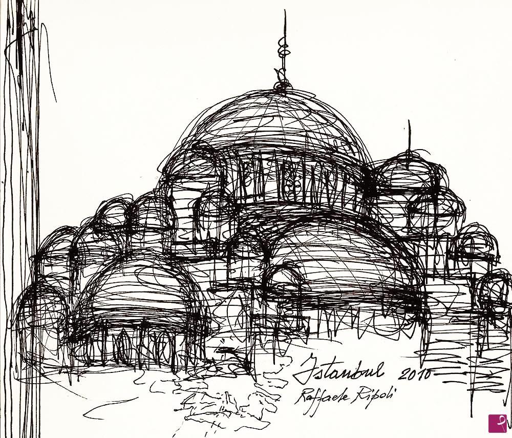 quadri in vendita online - INSTANBUL moschea 2