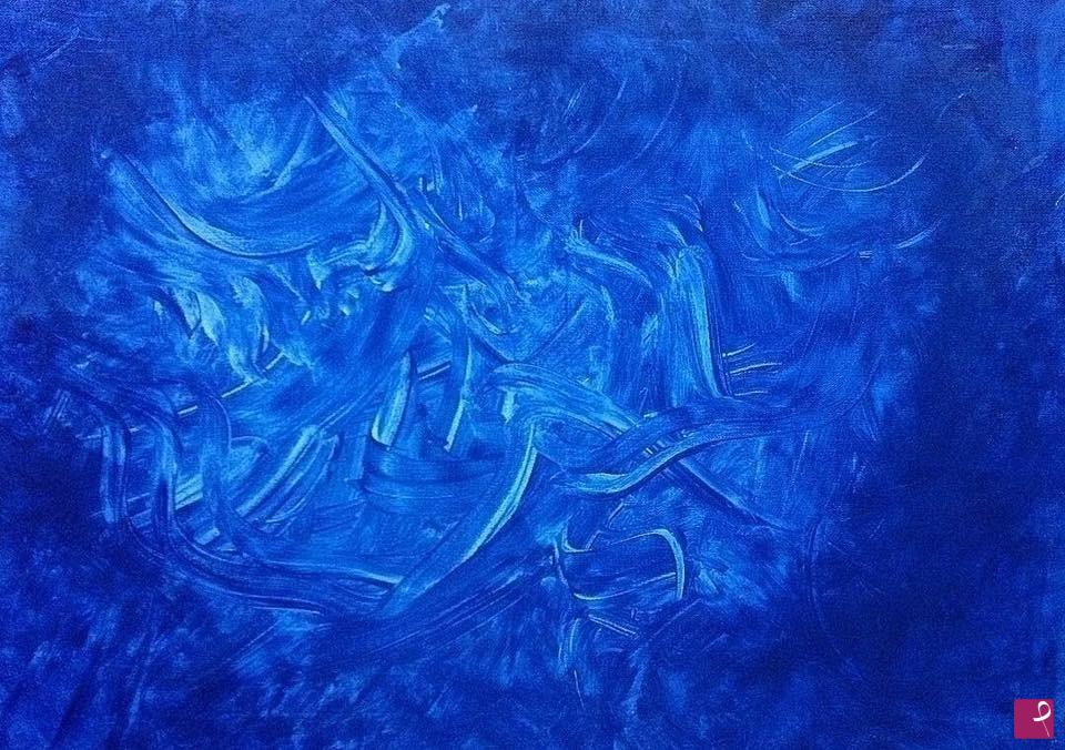 quadri in vendita online - Into the Blue