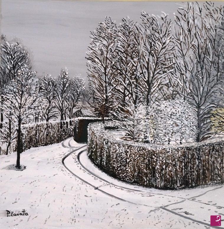 quadri in vendita online - Inverno