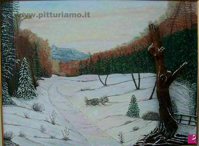 quadri in vendita online - inverno