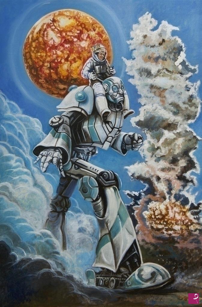 quadri in vendita online - Io, robot