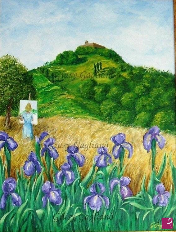 quadri in vendita online - "Iris"