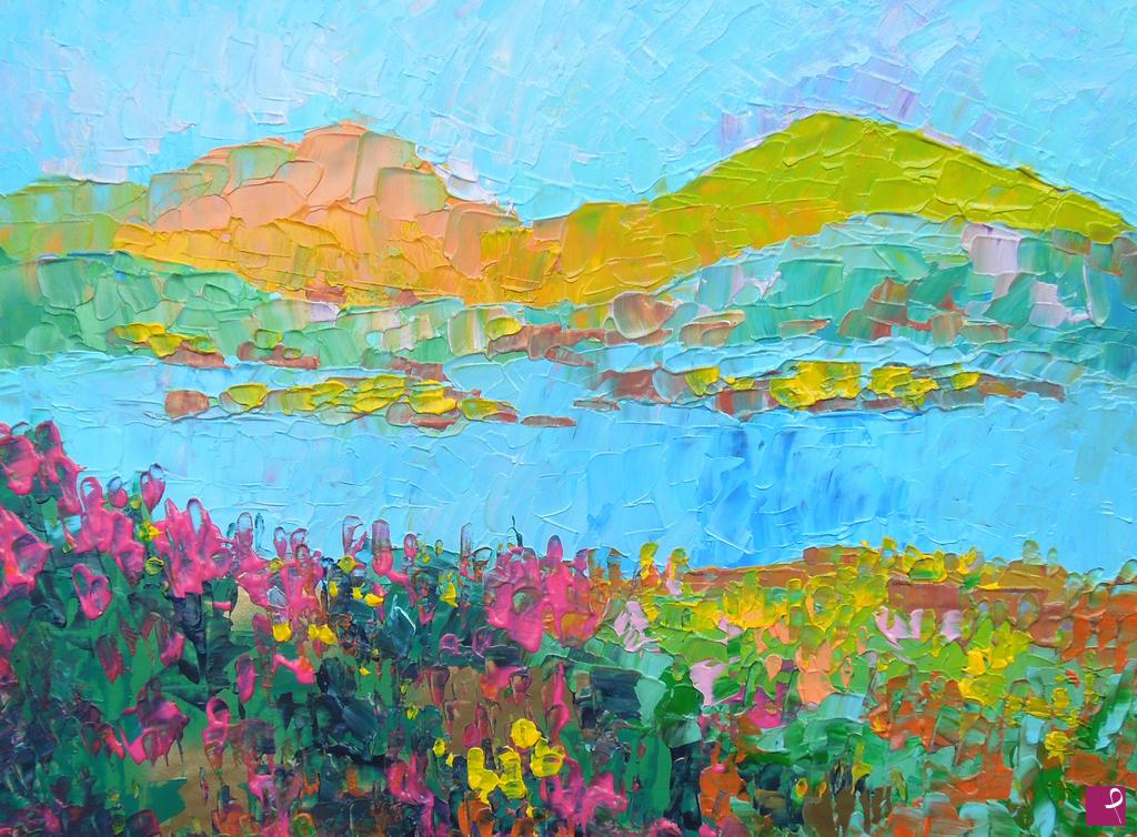 quadri in vendita online - Irish mountains - 331