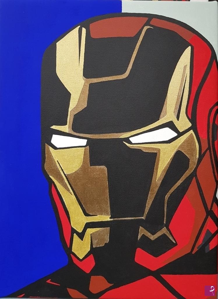 quadri in vendita online - Iron Man Small