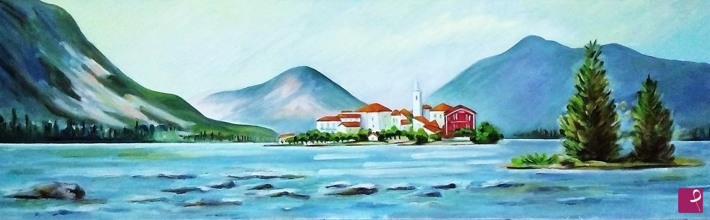 quadri in vendita online - ISOLA DEI PESCATORI  - STRESA (2001)