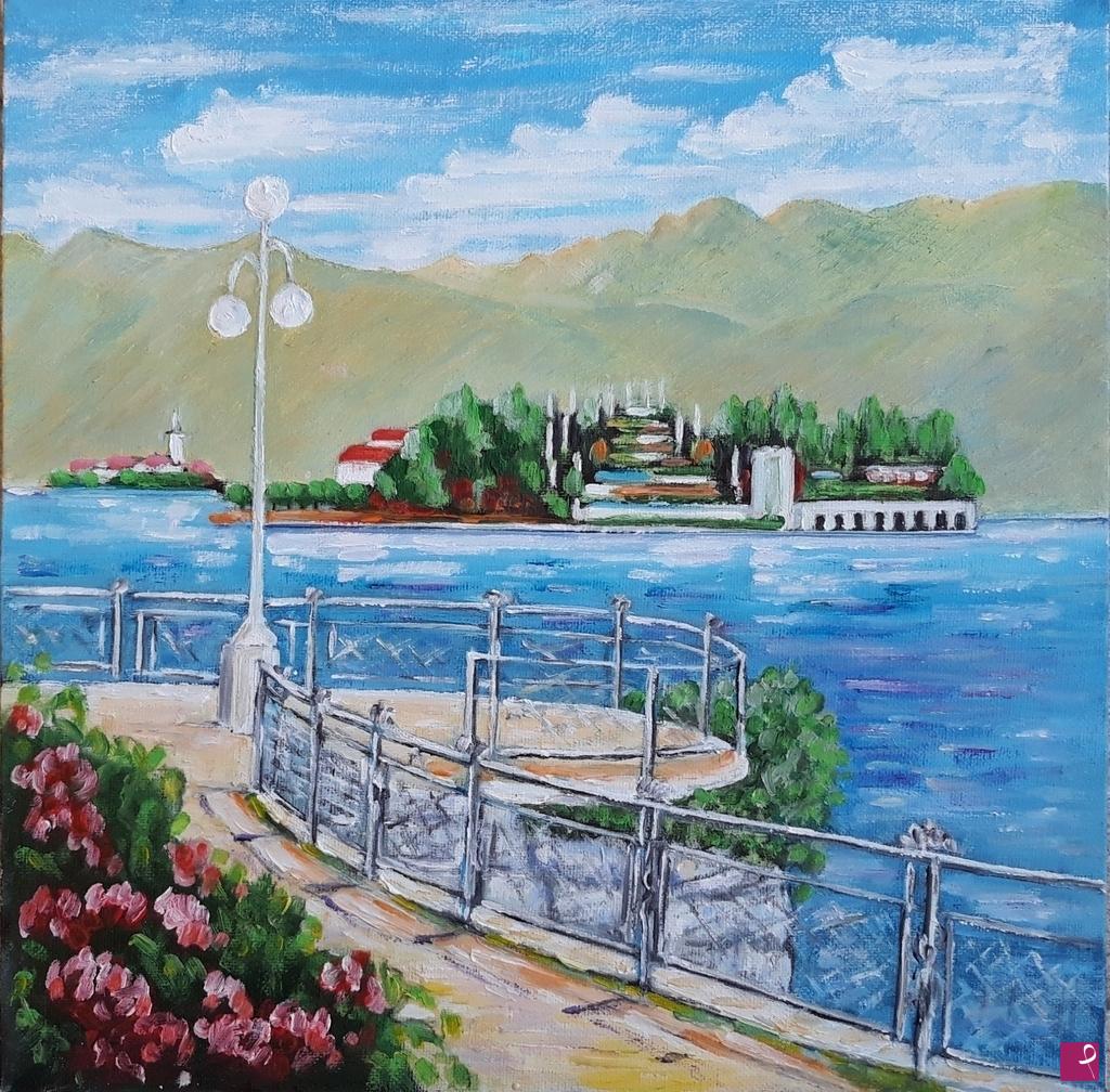 quadri in vendita online - ISOLE - STRESA (2018)