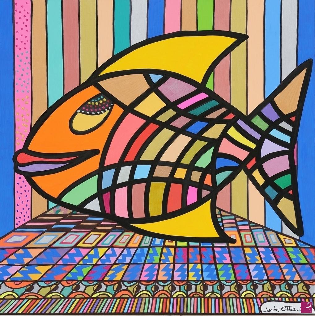 quadri in vendita online - JADE THE FASHION FISH