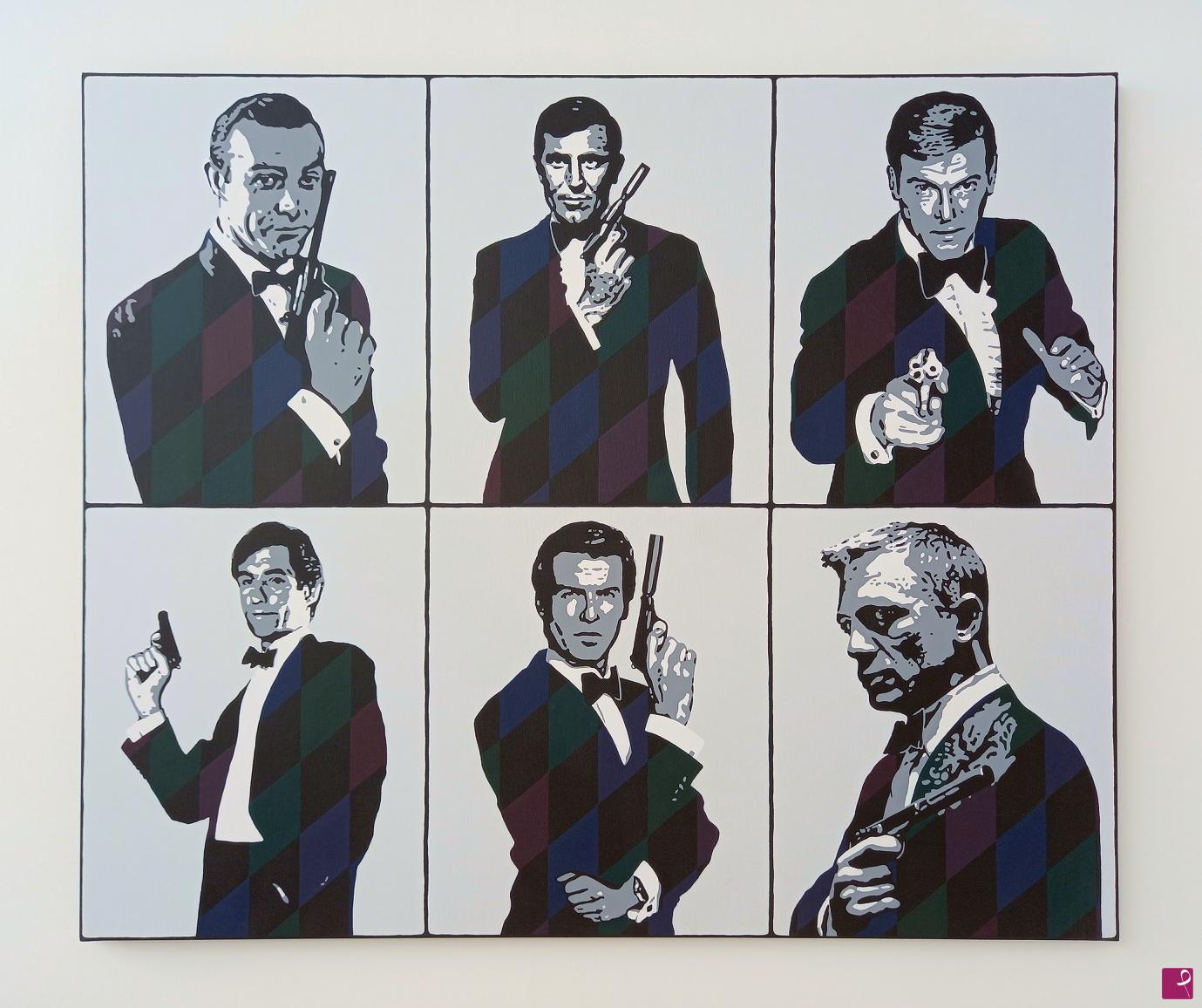 quadri in vendita online - James Bond 007