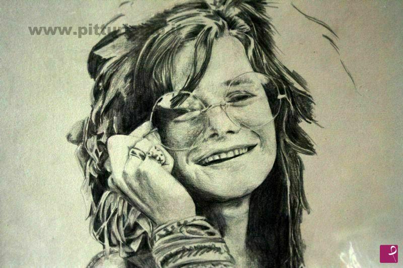 quadri in vendita online - Janis Joplin