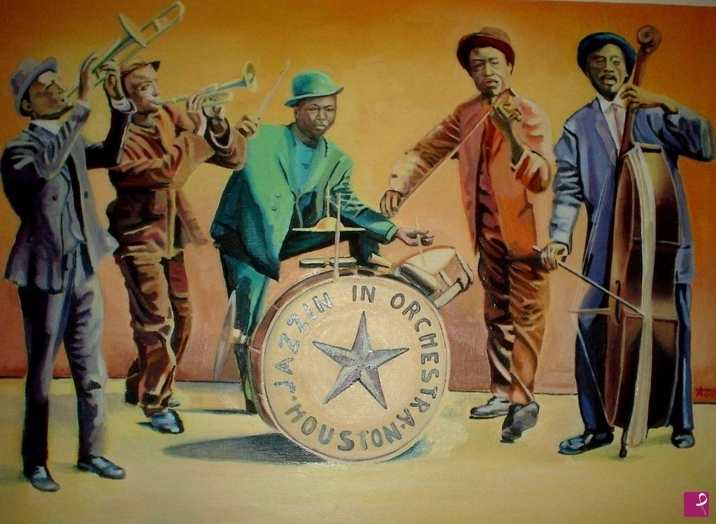 quadri in vendita online - Jazzin Orchestra