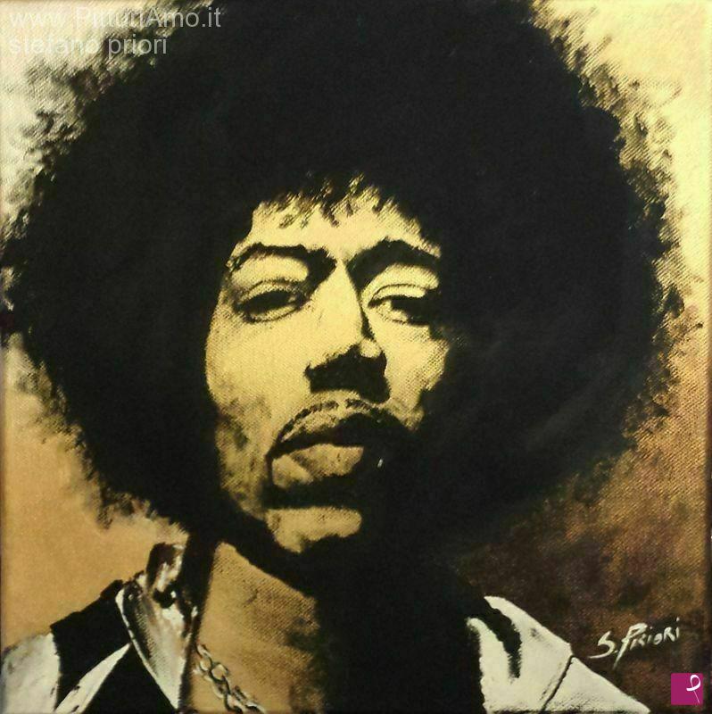 quadri in vendita online - Jimi Hendrix