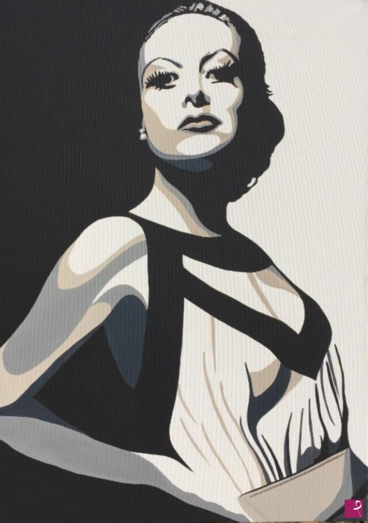 quadri in vendita online - JOAN CRAWFORD - STYLE POP ART