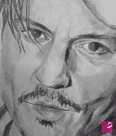 quadri in vendita online - Johnny Depp