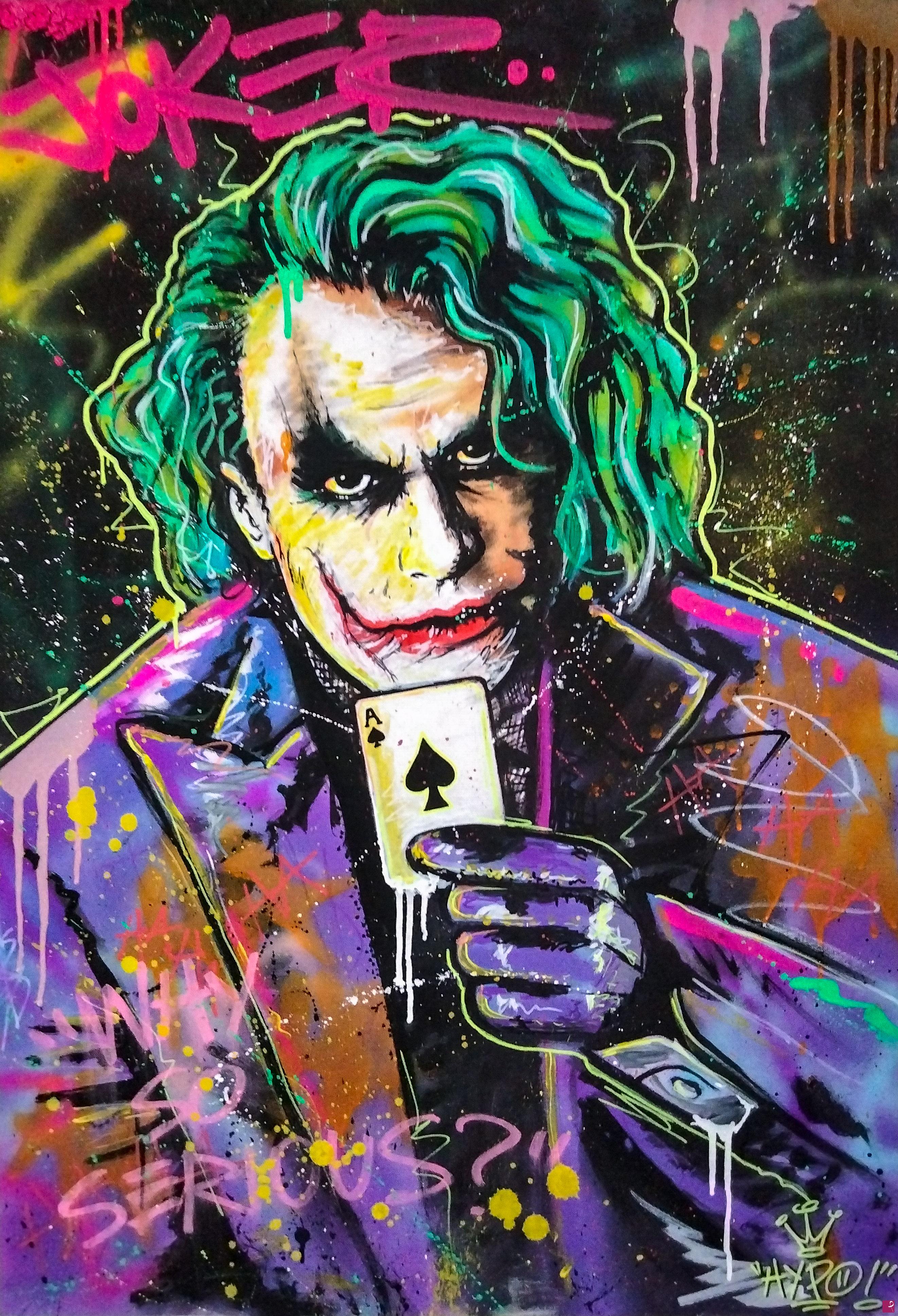 quadri in vendita online - Joker - The dark knight 