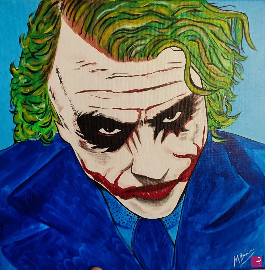 disponibile quadro - Joker - Artattack4life