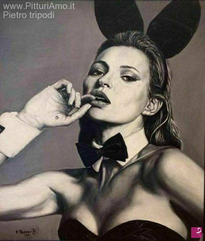quadri in vendita online - Kate Moss , serie 2014