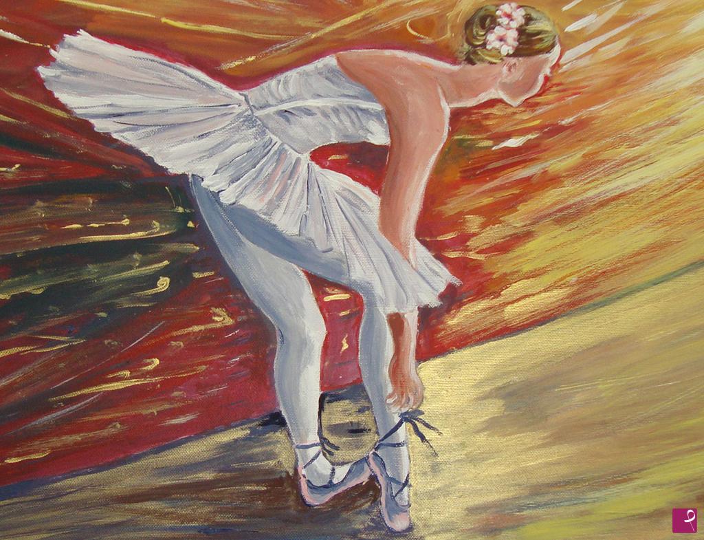 quadri in vendita online - La ballerina