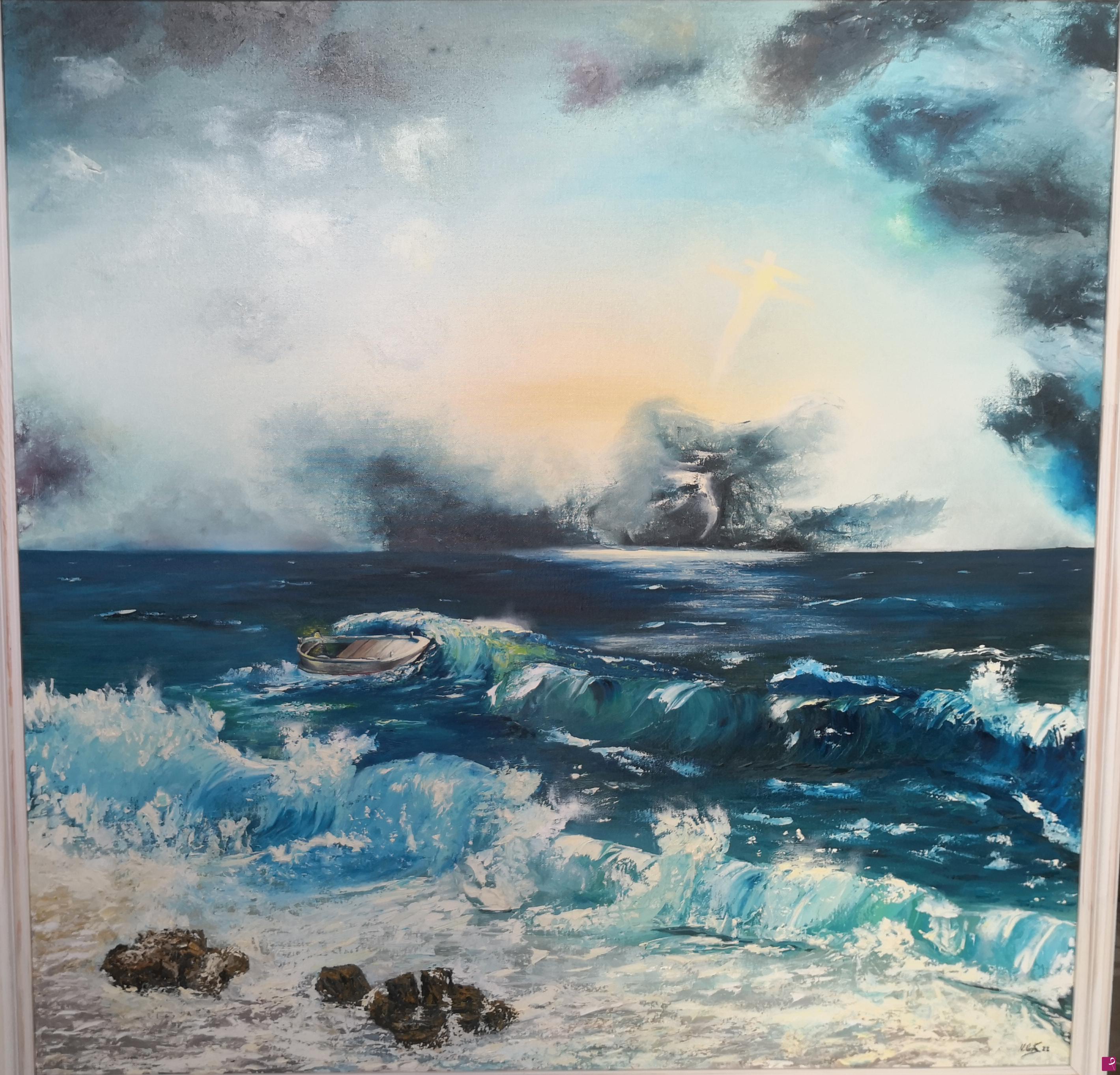 quadri in vendita online - La barca. 