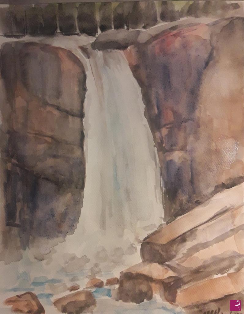 quadri in vendita online - La cascata