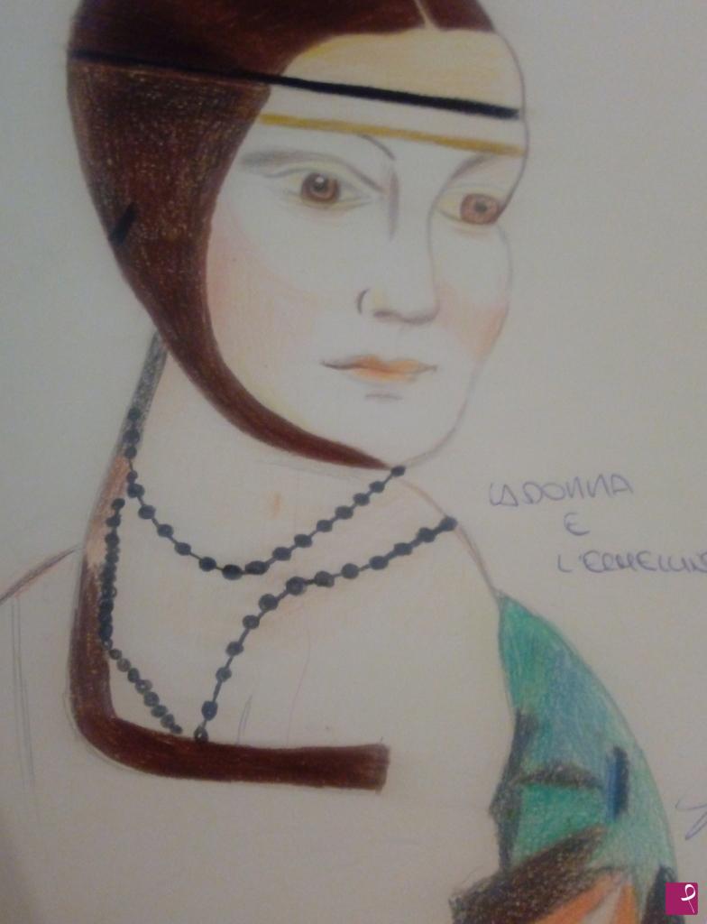 quadri in vendita online - La dama 