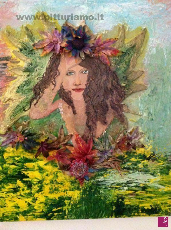 quadri in vendita online - La dea flora