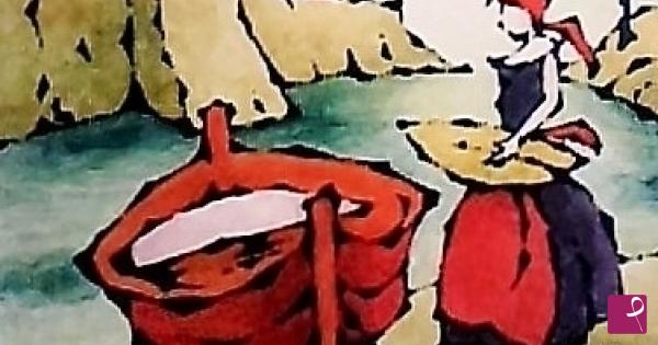 disponibile quadro - La Figlia del Pescatore - Fred Berg | PitturiAmo® APS