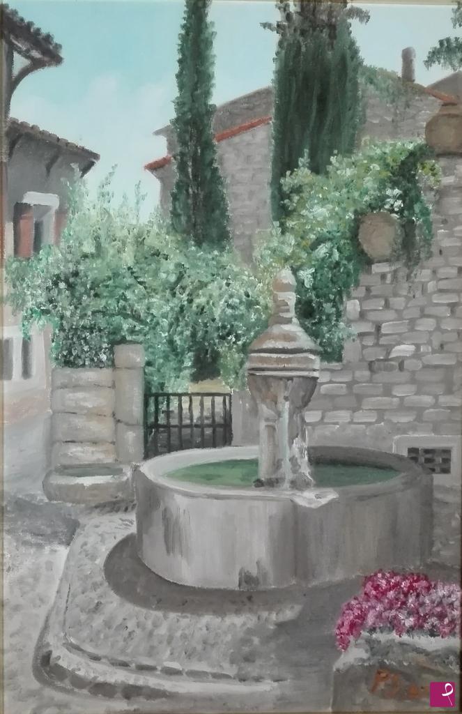 quadri in vendita online - La fontana