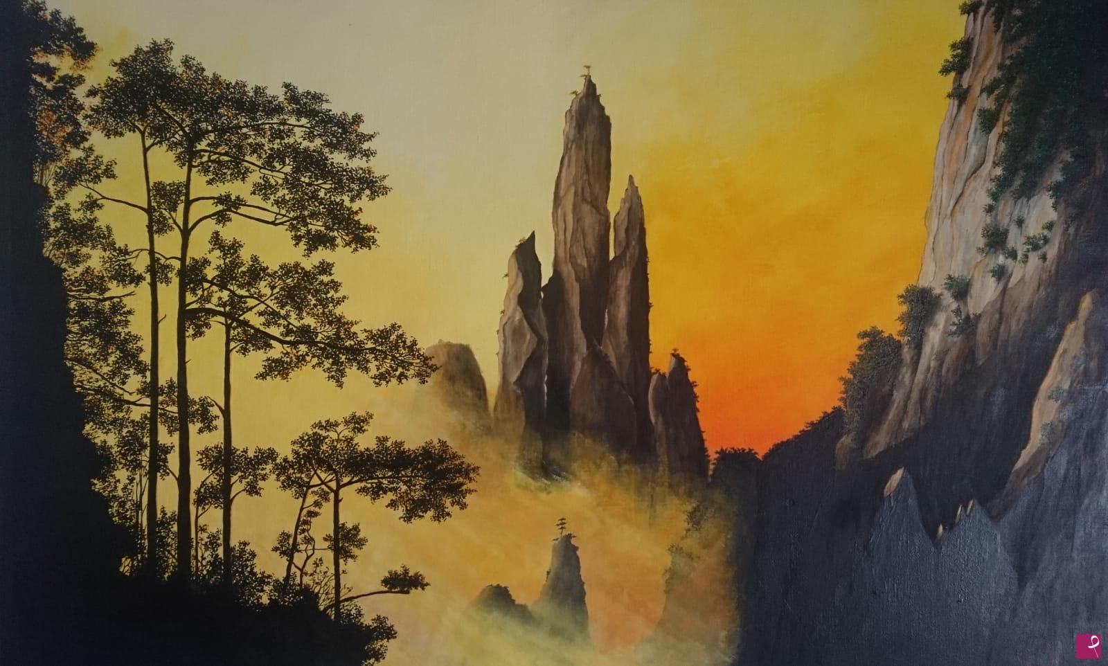 quadri in vendita online - La Foresta di pietra 2019