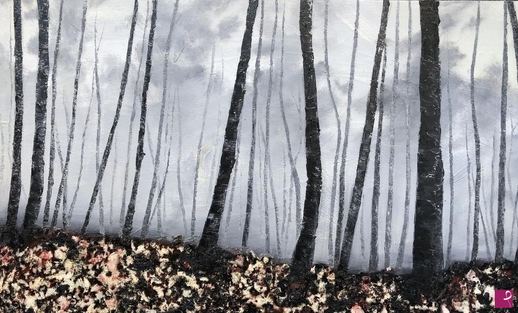 quadri in vendita online - La foresta nera 