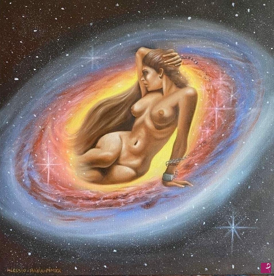 quadri in vendita online - La galassia di Andromeda